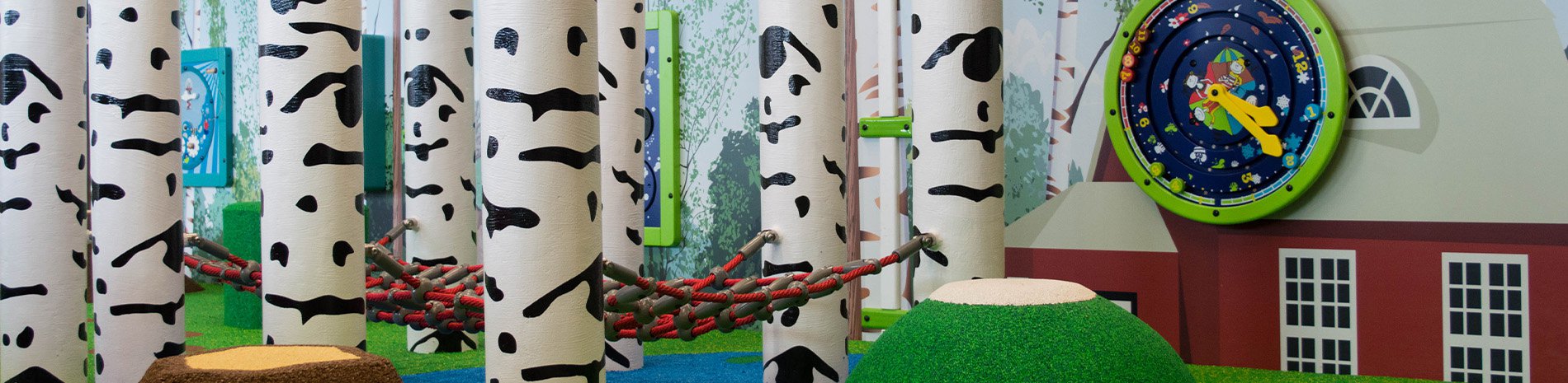 this image shows a kids with EPDM floor