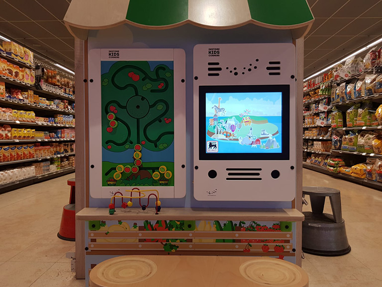 Delhaize supermarkets custom kids corner | IKC