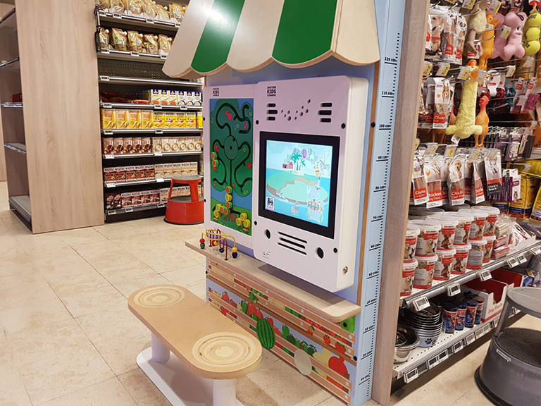 Delhaize supermarkets custom kids corner | IKC