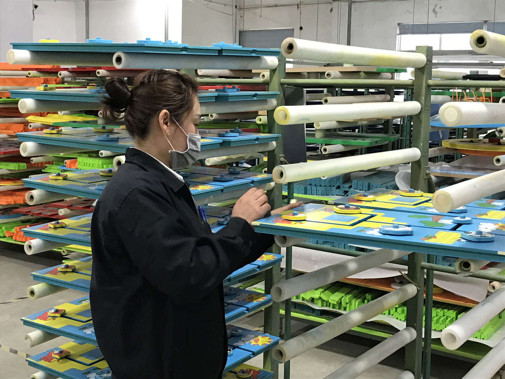 Hier worden speelmodules geproduceerd in onze fabriek in China Hier worden speelmodules geproduceerd in onze fabriek in China