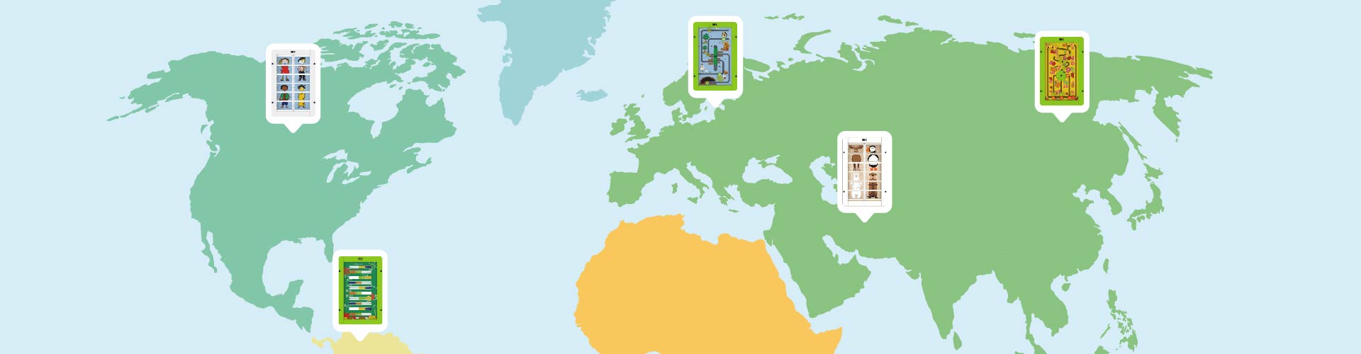 Worldmap distributors IKC
