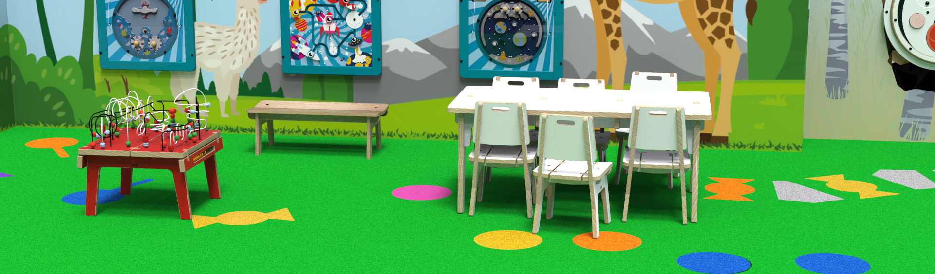 Kindermeubels met IKC kindertafels en kinderstoelen - kopie