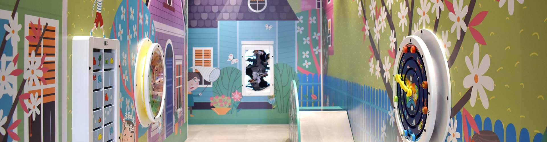 Kinderhoek als onderdeel van een restaurant Kinderhoek als onderdeel van een restaurant