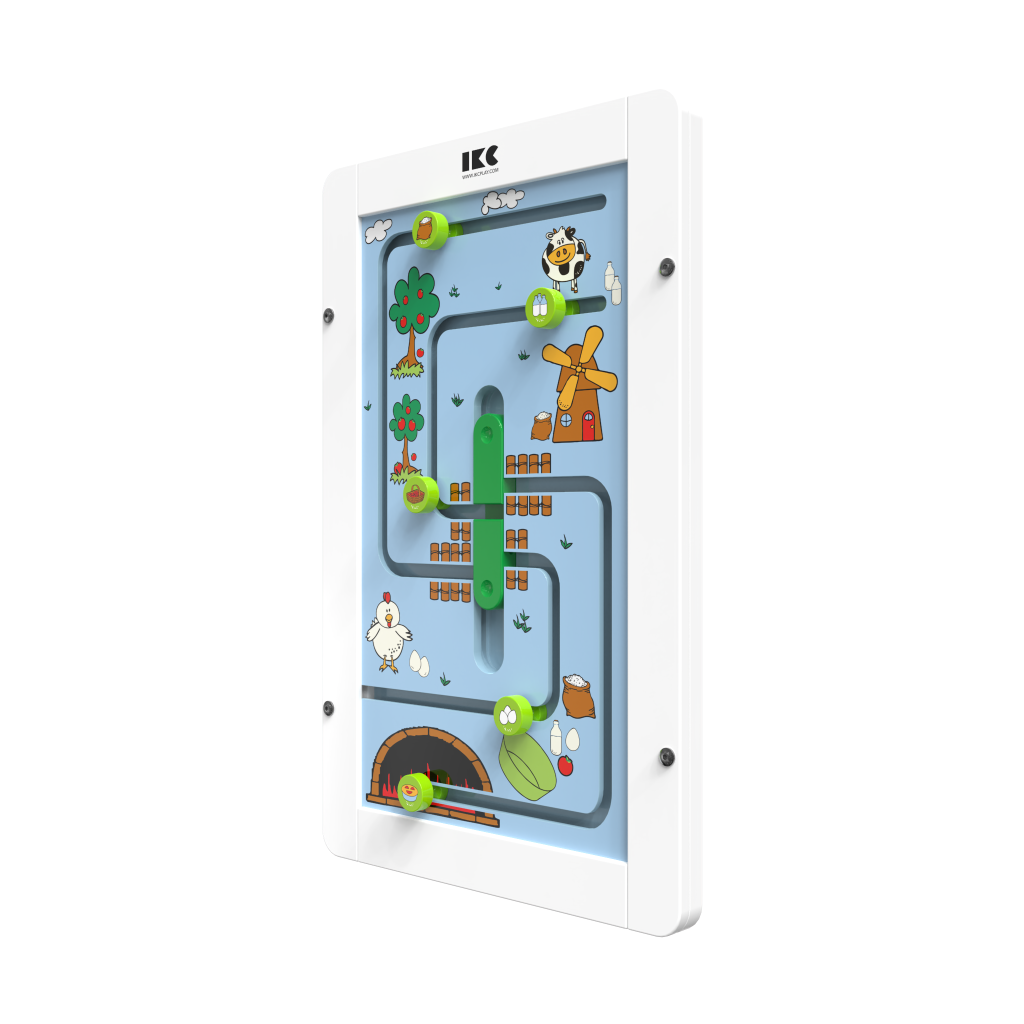 maak een appeltaart met dit sorteerspel voor aan de wand | IKC wandspellen muurspellen