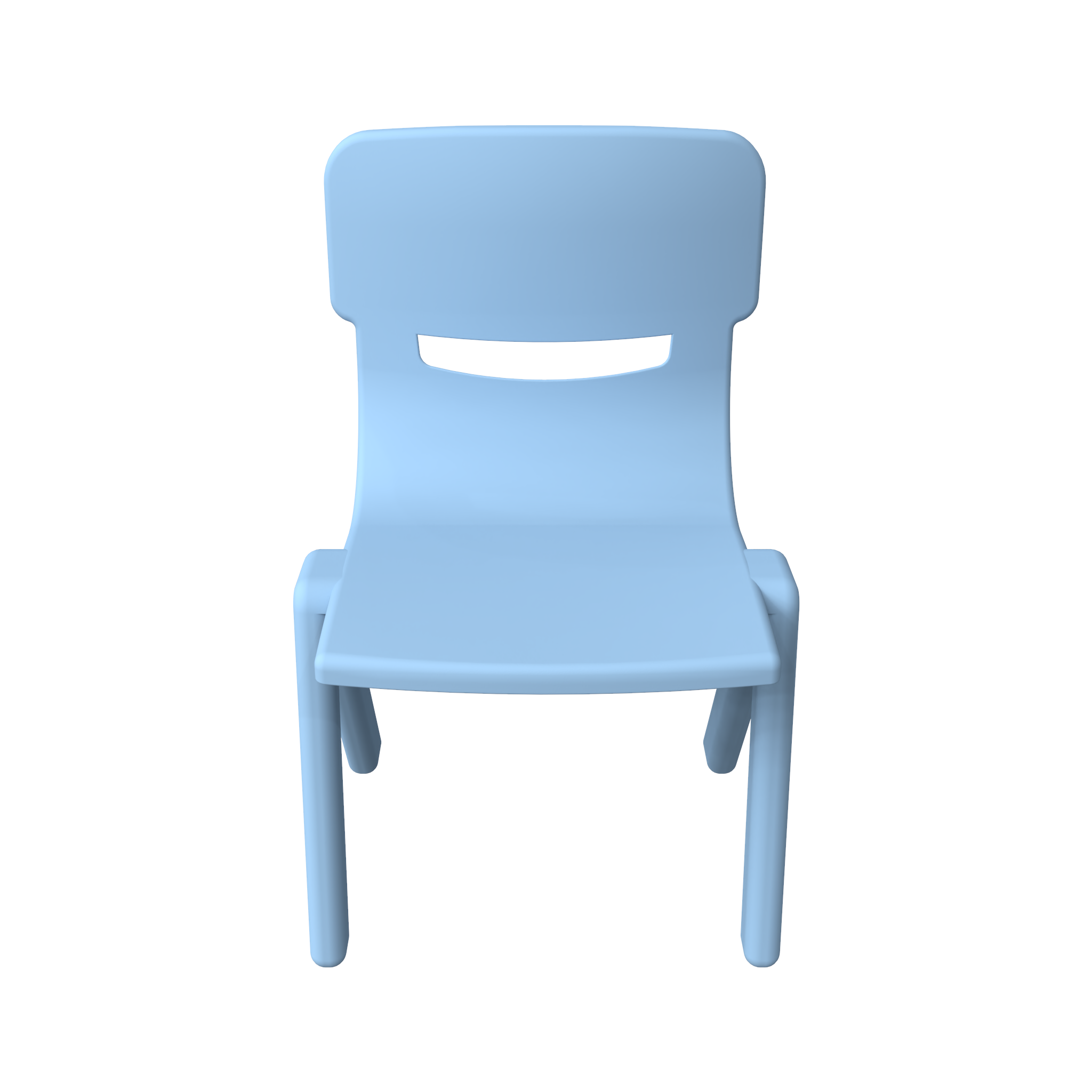 hond excuus Prestige Kinderstoel Fun chair blauw | IKC kinderstoelen
