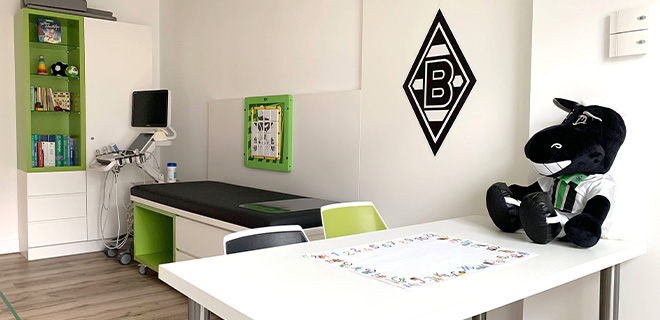Wandspel voor de behandelkamer Wandspel voor de behandelkamer