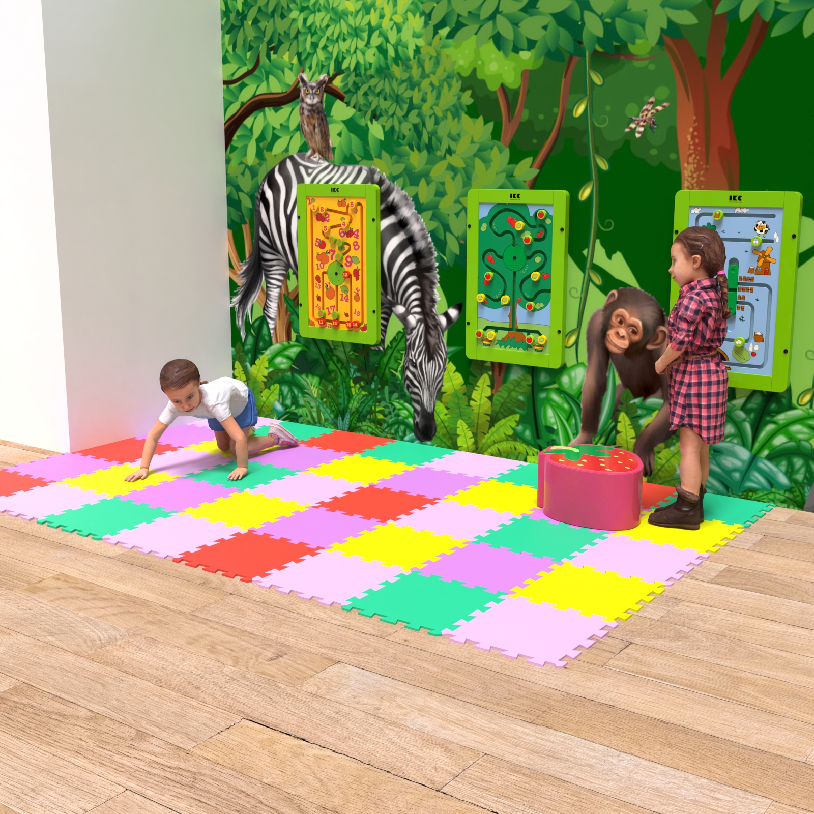 Puzzle Floor IKC vloeren en wanden