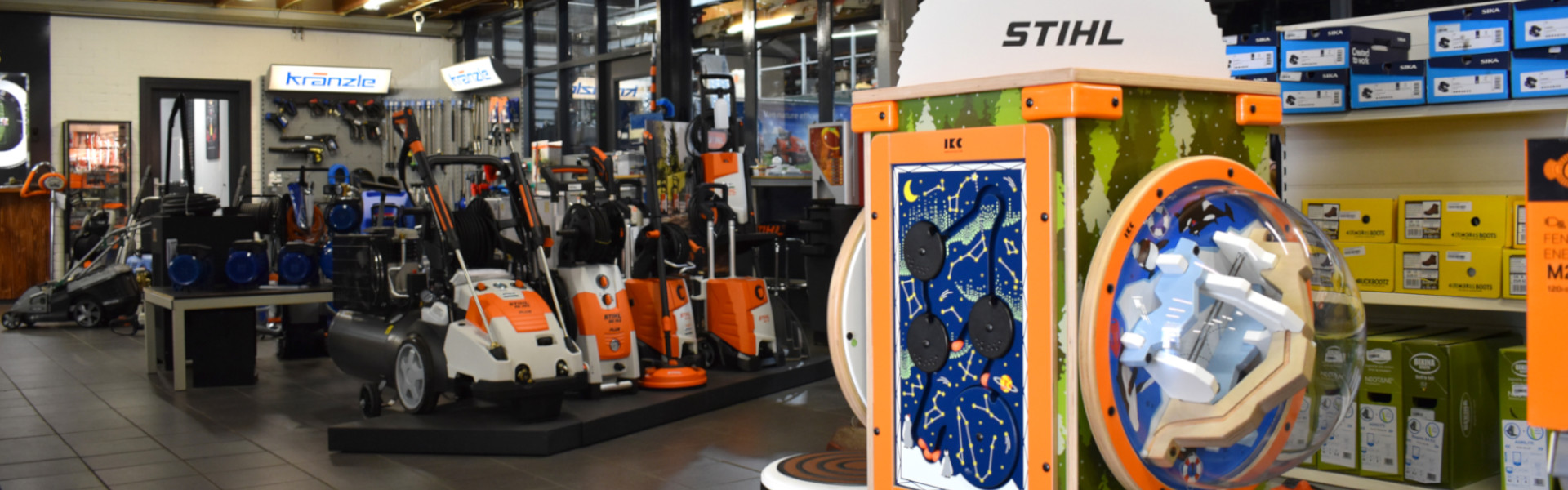 Kinderhoek STIHL Kinderhoek STIHL