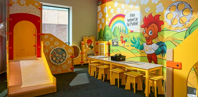 Pathé Helmond krijgt een gethematiseerde bioscoop popcorn speelruimte Pathé Helmond krijgt een gethematiseerde bioscoop popcorn speelruimte