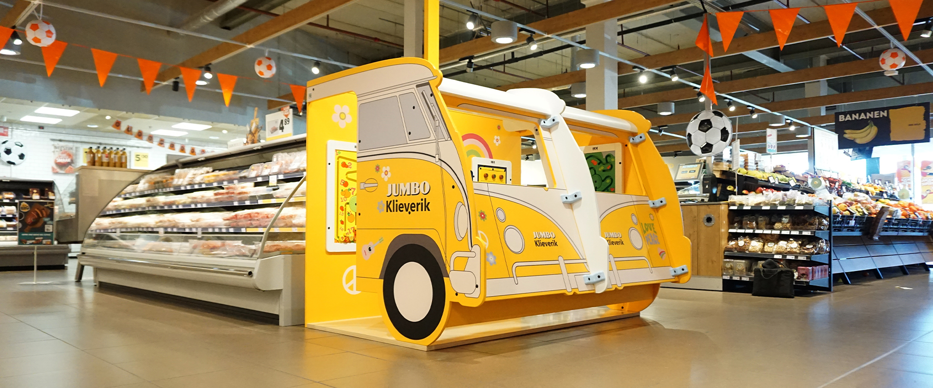 Spelen bij Jumbo Klieverik Hengelo met een custom IKC speelsysteem Spelen bij Jumbo Klieverik Hengelo met een custom IKC speelsysteem