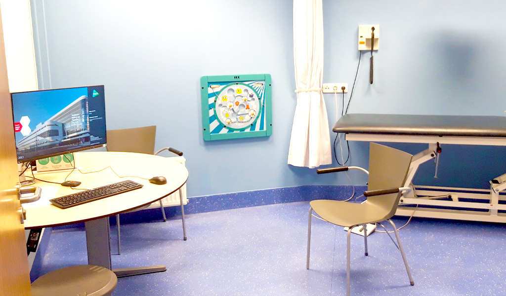 Wandspel voor kinderen bij de huisarts Wandspel voor kinderen bij de huisarts
