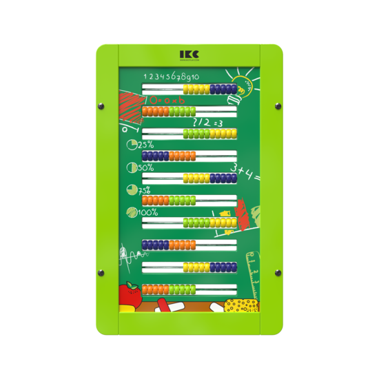 leren rekenen met dit wandspel rekenmachine | IKC Wandspellen muurspellen