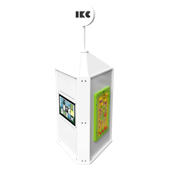 Interactieve speeltoren voor een kinderhoek met meerdere spellen interactief  | IKC speelsystemen