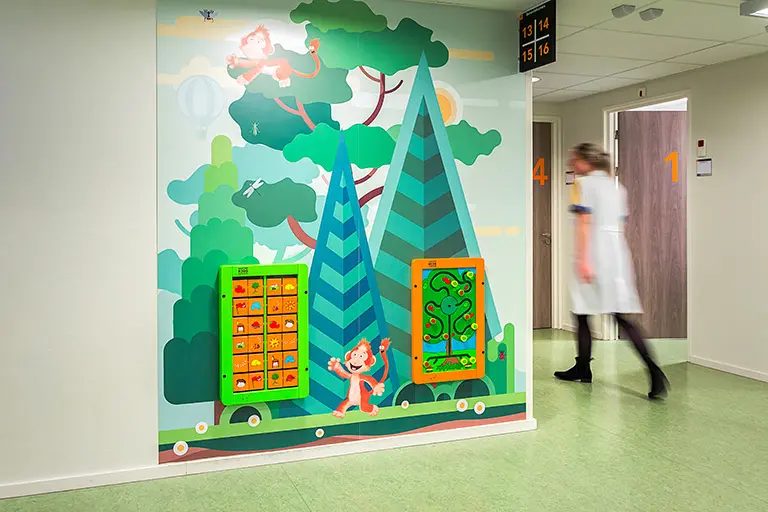 Kids corner in Hospital Maasstad | IKC Healthcare